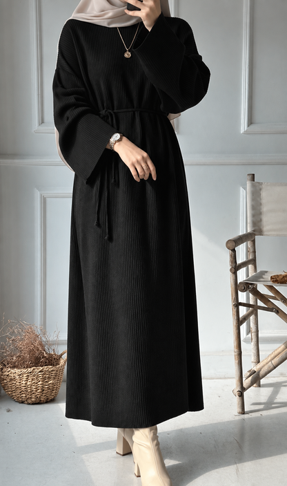 Robe Mocha Côtelée 🍂