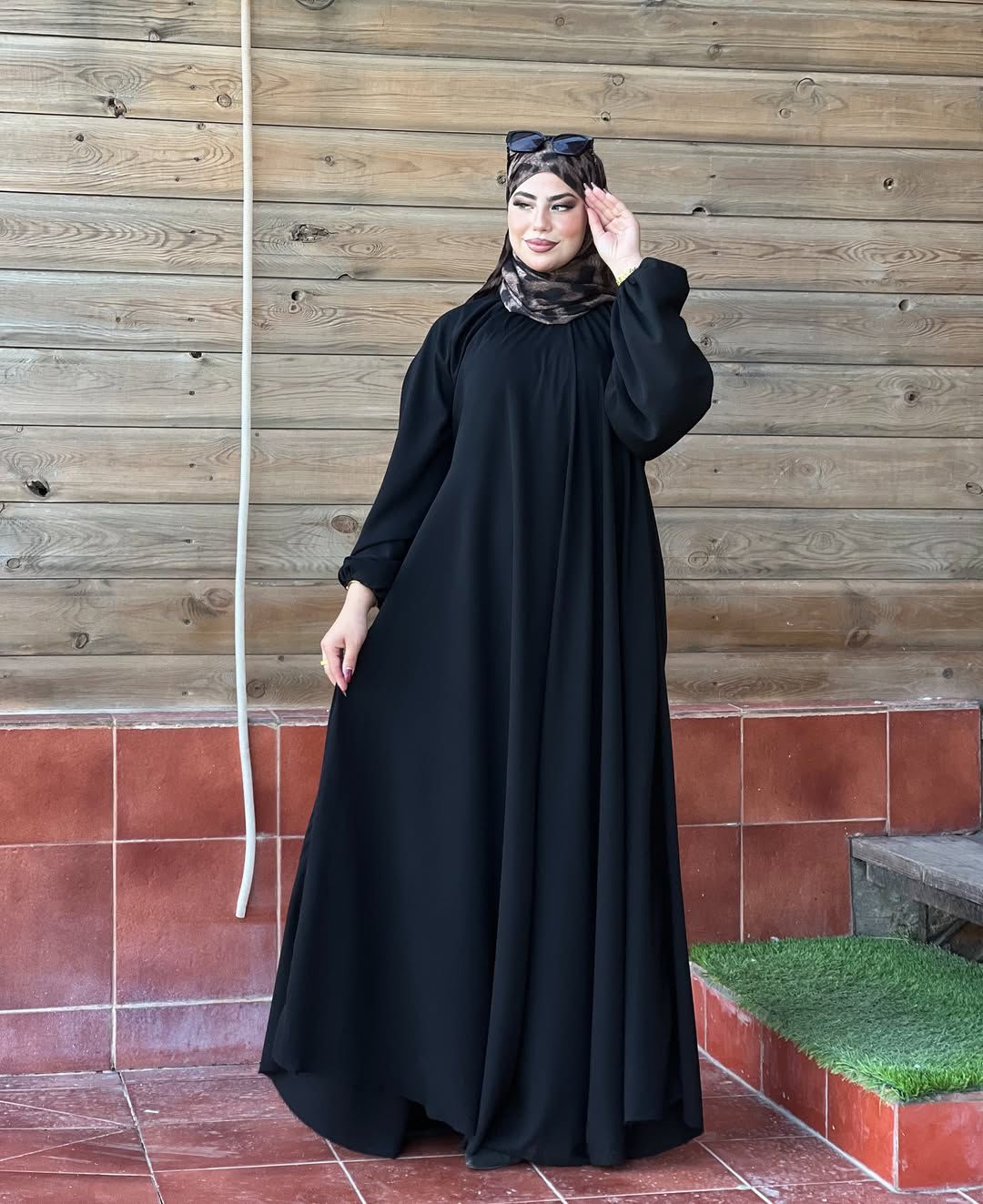 عباية كلايرا الأنيقة | طقم عباية مع شال