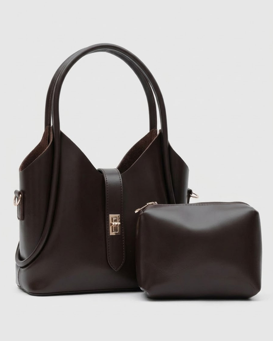 Clayra™ Sac à Main Iconique & Pochette Luxe